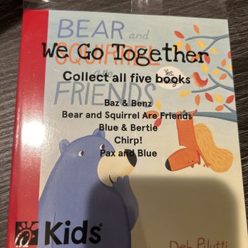 Chick-fil-A - ows a book with a picture of a bear on it - Fast Food Near Me - Fayetteville, Georgia Chick-fil-A - ows a book with a picture of a bear on it - Fast Food Near Me - Fayetteville, Georgia