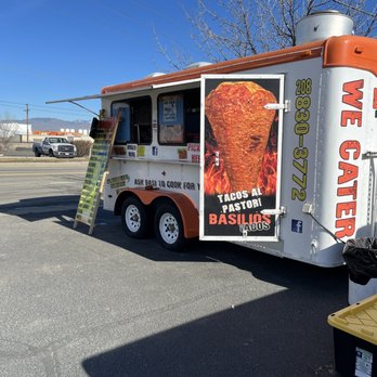 Basilios Tacos - a food truck parked in a parking lot - Mexican Near Me - Boise, Idaho Basilios Tacos - a food truck parked in a parking lot - Mexican Near Me - Boise, Idaho