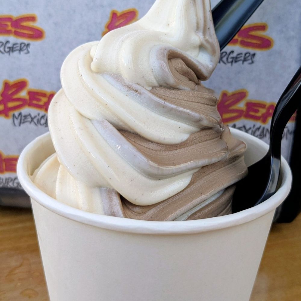 Beasties - Soft serve swirl (horchata + chocolate) - Mexican Near Me - Long Beach, California Beasties - Soft serve swirl (horchata + chocolate) - Mexican Near Me - Long Beach, California