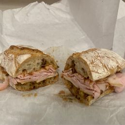 Turkey and Bacon Jam Sandwich