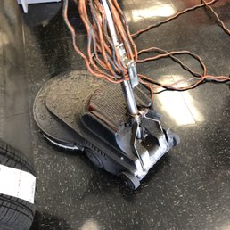 Floor cleaner... just to add to the bad experience.
