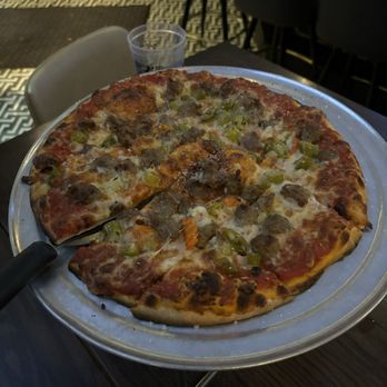 Ranalli's Pizza Bar - West Loop - The Danny Parkins Special ~ Sausage and Giardiniera - Pizza Near Me - Chicago, Illinois Ranalli's Pizza Bar - West Loop - The Danny Parkins Special ~ Sausage and Giardiniera - Pizza Near Me - Chicago, Illinois