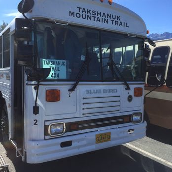 Takshanuk Mountain Trail - Bus we rode on short drive - ATV Rentals/Tours Near Me - Haines, Alaska