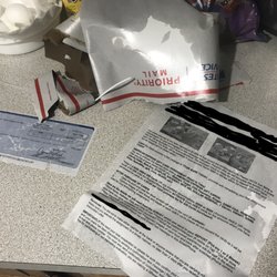 United States Postal Service - Soaked check and content