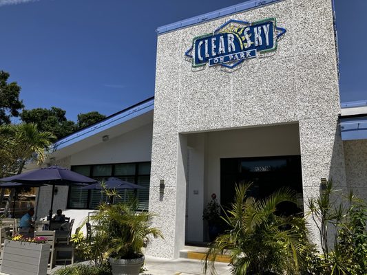 Clear Sky on Park by null