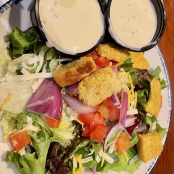 Red Lobster - House Side Salad with ranch dressing. - Seafood Near Me - Indianapolis, Indiana