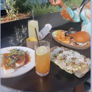Electric Lemon - Roasted chicken, Potato Flatbread, Electric Lemon Cheeseburger - New American Near Me - New York, New York Electric Lemon - Roasted chicken, Potato Flatbread, Electric Lemon Cheeseburger - New American Near Me - New York, New York