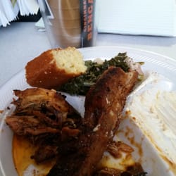 AJ's Ribs a GO GO - I meant to take this pic before I started eating but the smell made my stomach take over.