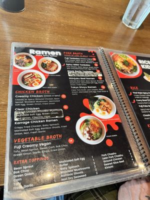 Menu photo 1 Fuji Ramen League City, TX Menu photo 1 Fuji Ramen League City, TX
