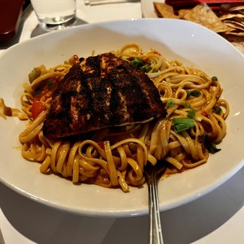 Bonefish Grill - Salmon & Pasta - Seafood Near Me - Rockville Centre, New York