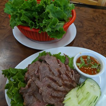 Vientian Cafe - Begin! Rare grilled beef. - Vietnamese Near Me - Oakland, California Vientian Cafe - Begin! Rare grilled beef. - Vietnamese Near Me - Oakland, California