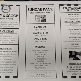 Handels Ice Cream - Catering menu - Ice Cream & Frozen Yogurt Near Me - Sacramento, California Handels Ice Cream - Catering menu - Ice Cream & Frozen Yogurt Near Me - Sacramento, California