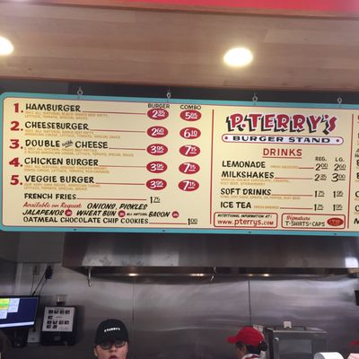 Menu photo 6 P. Terry's Burger Stand Austin, TX Menu photo 6 P. Terry's Burger Stand Austin, TX