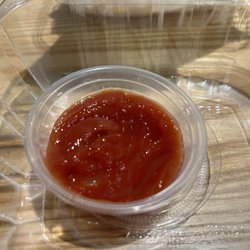 Dawg City Hot Dogs - Strange tasting catsup.