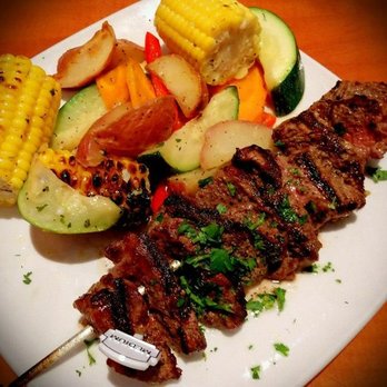 Sizzler - Fresh vegetable with perfectly cooked steak on a skewer! Everything is just tasty. - Seafood Near Me - Murrieta, California Sizzler - Fresh vegetable with perfectly cooked steak on a skewer! Everything is just tasty. - Seafood Near Me - Murrieta, California