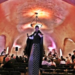 Crushers of Comedy - The Tallest Vampire showed up to our Halloween Show!