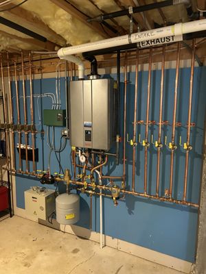 RJ Olson Plumbing & Heating Logo