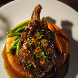 GRILLED PORK RIB CHOP GRILLED PORK RIB CHOP