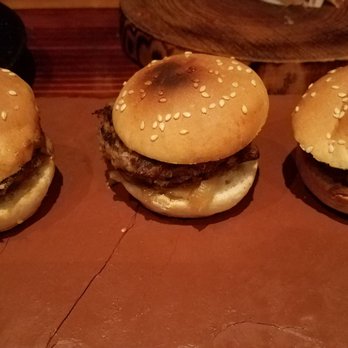 Sensi - Oxtail burgers, 2€ each. Smells funny but taste good. Bread a little over cooked - Tapas/Small Plates Near Me - Barcelona, B Sensi - Oxtail burgers, 2€ each. Smells funny but taste good. Bread a little over cooked - Tapas/Small Plates Near Me - Barcelona, B