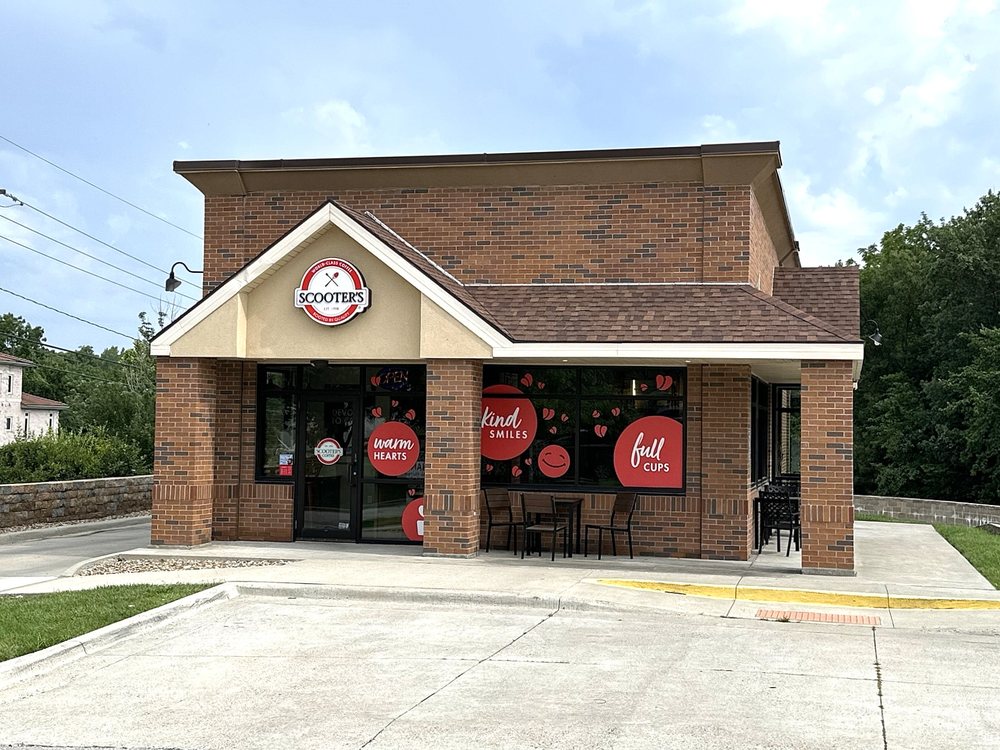 SCOOTER’S COFFEE Updated September 2024 29 Photos 12551 Pflumm Rd, Overland Park, Kansas
