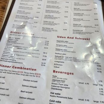 Sushi Town - Menu - Sushi Bars Near Me - San Jose, California