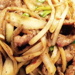 Panda Kitchen - Mongolian beef.. Taste so so