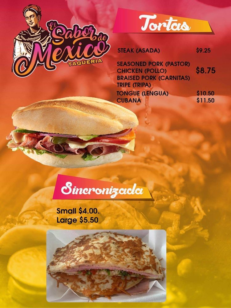 El Sabor De Mexico Taqueria Food Truck