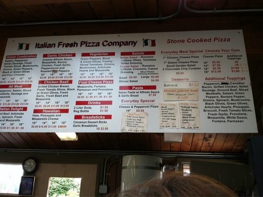 Menu photo 3 Italian Fresh Pizza Black Diamond, WA Menu photo 3 Italian Fresh Pizza Black Diamond, WA