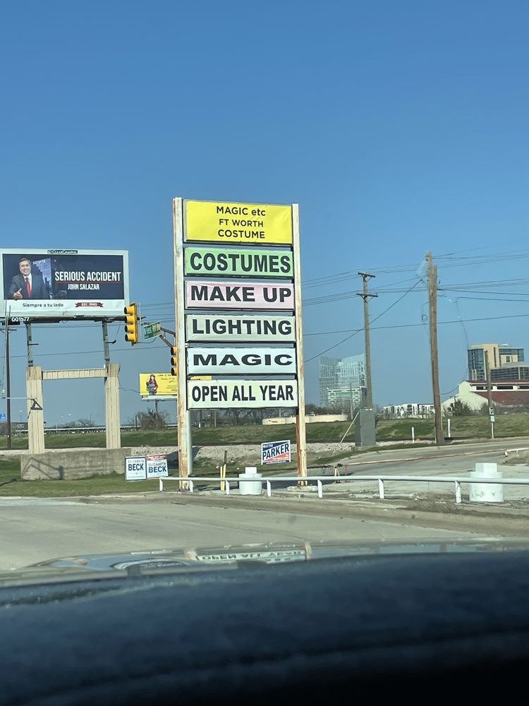 Magic Etc. Fort Worth Costume