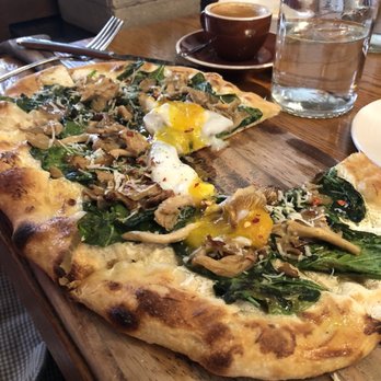 Agricola Eatery - Shibumi Farms Mushroom Flatbread - New American Near Me - Princeton, New Jersey
