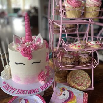 Tastries Bakery - Granddaughters birthday cake and desserts. They even gave me the cake stand and Ferris wheel for the desserts - Bakeries Near Me - Bakersfield, California Tastries Bakery - Granddaughters birthday cake and desserts. They even gave me the cake stand and Ferris wheel for the desserts - Bakeries Near Me - Bakersfield, California