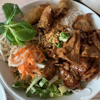 Pho N Mor - #41 Bun Cha Gio Thit, egg roll with pork - Vietnamese Near Me - Alhambra, California Pho N Mor - #41 Bun Cha Gio Thit, egg roll with pork - Vietnamese Near Me - Alhambra, California