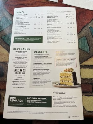 Menu photo 2 Carrabba's Italian Grill Aurora, CO Menu photo 2 Carrabba's Italian Grill Aurora, CO