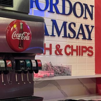 Gordon Ramsay Fish & Chips - The iceless ice machine. - Fish & Chips Near Me - Washington, DC, District of Columbia