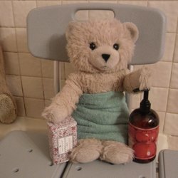 Tristan said he'd take the maiden wash on the transfer bench.