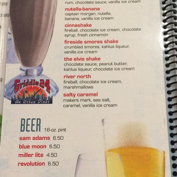 Griddle 24 - Boozy Shakes + Beer Tap - Diners Near Me - Chicago, Illinois Griddle 24 - Boozy Shakes + Beer Tap - Diners Near Me - Chicago, Illinois