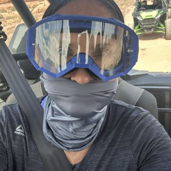 Moab Tour Company - Covered up for the dust - Tours Near Me - Moab, Utah
