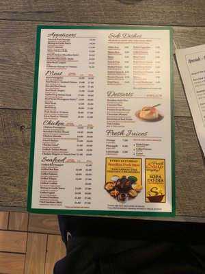 Menu photo 5 Sabor Unido Newark, NJ