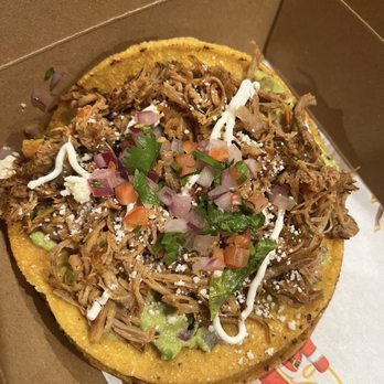 The Picnic - Brisket tostado - Food Trucks Near Me - Delray Beach, Florida