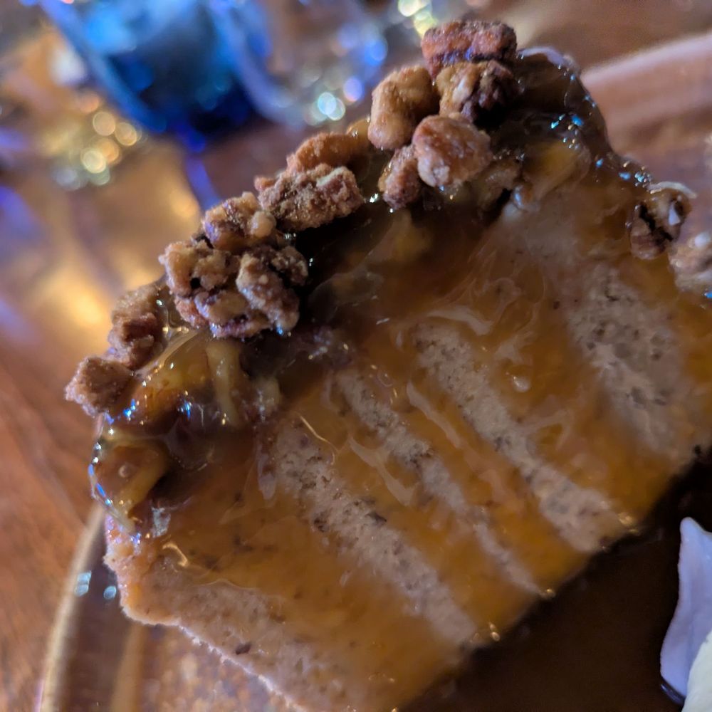 Coa - Homemade fresh pecan cheesecake (very rich but good) - Tapas/Small Plates Near Me - Oak Brook, Illinois