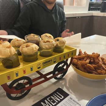 Chacha's Tandoor & Grill - Amazing appetizers! The fries were amazing and same with the shots - Indian Near Me - Surrey, British Columbia