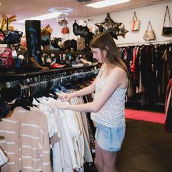 Relove Consignment - Looking through the rails