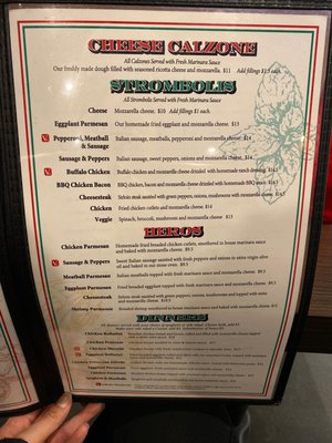 Menu photo 4 Brooklyn V's Pizza Queen Creek, AZ