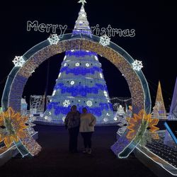 Magical Winter Lights - Great place for a Christmas card pic