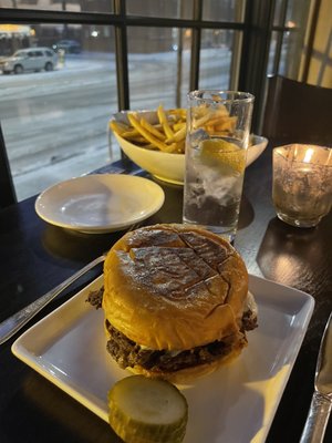 Photo of Borough - Minneapolis, MN, US. Famous Parlour Burger