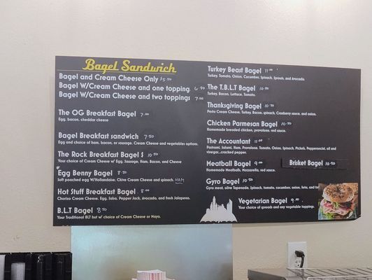 Menu photo 1 Rainy City Bagel Shop Centralia, WA Menu photo 1 Rainy City Bagel Shop Centralia, WA