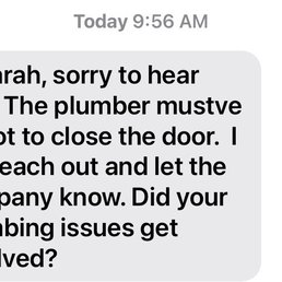 the text above is proof now that it was them!!! Incompetent careless, don't put your life and belongings at risk by hiring this company... the text above is proof now that it was them!!! Incompetent careless, don't put your life and belongings at risk by hiring this company...