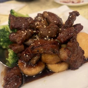 The Kitchen - Honey Beef with Silken Tofu - Dim Sum Near Me - Millbrae, California The Kitchen - Honey Beef with Silken Tofu - Dim Sum Near Me - Millbrae, California