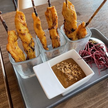 Canadian Thai - Chicken Satay skewers - Thai Near Me - Toronto, Ontario
