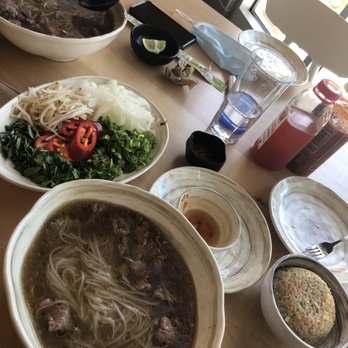 Lúa Viet Kitchen - Beef pho, side of fried rice. - Vietnamese Near Me - Houston, Texas Lúa Viet Kitchen - Beef pho, side of fried rice. - Vietnamese Near Me - Houston, Texas